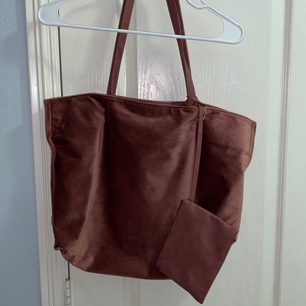 MAUVE BOOK BAG